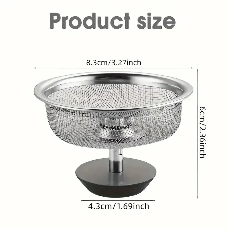 2Set Kitchen Sink Strainer Wit - огляд і ціна Commercial Kitchen Bin